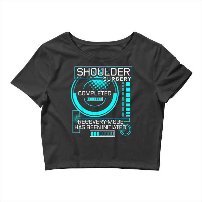 Shoulder Replacement Glenohumeral Arthroplasty Joint Surgery T Shirt Crop Top by emly9i8u7y6y5t | Artistshot