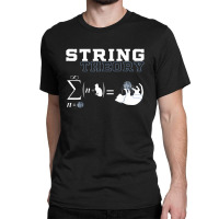 Funny Cat T Shirt Yarn String Theory Classic T-shirt | Artistshot