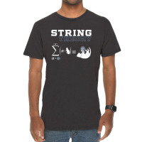 Funny Cat T Shirt Yarn String Theory Vintage T-shirt | Artistshot