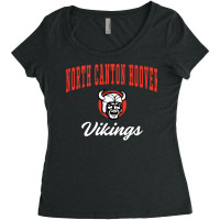 North Canton Hoover High School Vikings sweatshirt c3 Women's Triblend Scoop T-shirt | Artistshot