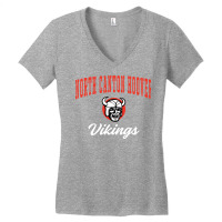 North Canton Hoover High School Vikings sweatshirt c3 Women's V-neck T-shirt | Artistshot