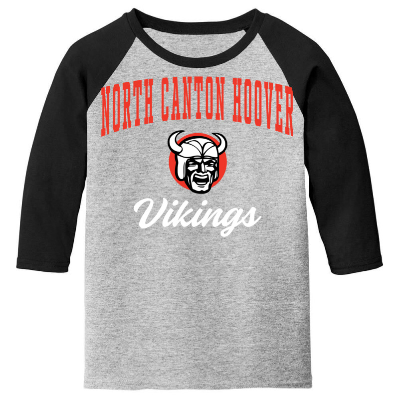 North Canton Hoover High School Vikings sweatshirt c3 Youth 3/4 Sleeve | Artistshot