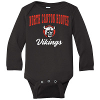 North Canton Hoover High School Vikings sweatshirt c3 Long Sleeve Baby Bodysuit | Artistshot