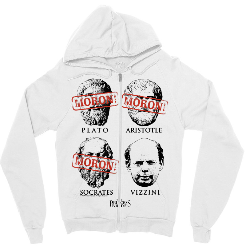 Princess Bride Morons! T Shirt Zipper Hoodie by valerietaverna | Artistshot