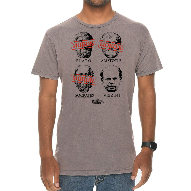 Princess Bride Morons! T Shirt Vintage T-Shirt by valerietaverna | Artistshot