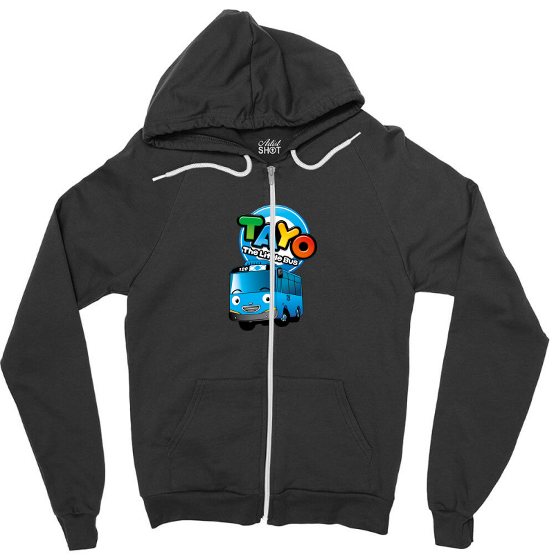 Tayo The Little Bus Zipper Hoodie | Artistshot