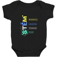 Stem Education Science Teacher Math Engineer Technology Baby Bodysuit | Artistshot