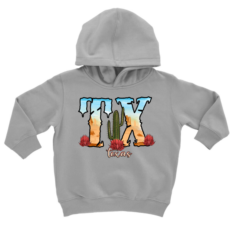 Texas Cactus Toddler Hoodie | Artistshot