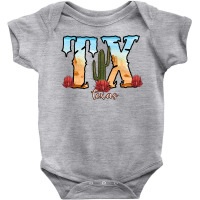 Texas Cactus Baby Bodysuit | Artistshot