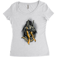 Egyptian God Anubis, Egypt Hieroglyph Pyramid T Shirt Women's Triblend Scoop T-shirt | Artistshot