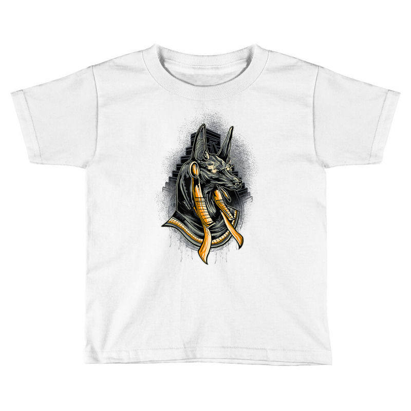 Egyptian God Anubis, Egypt Hieroglyph Pyramid T Shirt Toddler T-shirt | Artistshot