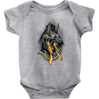 Egyptian God Anubis, Egypt Hieroglyph Pyramid T Shirt Baby Bodysuit | Artistshot