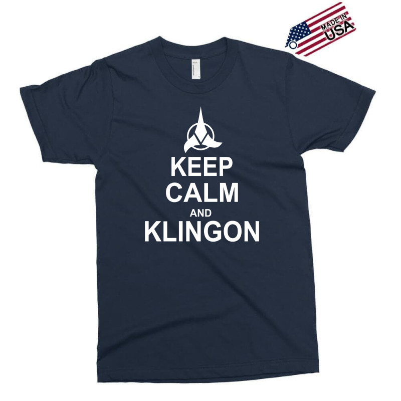 Keep Calm And Klingon Exclusive T-shirt | Artistshot