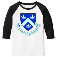 Columbia University Youth 3/4 Sleeve | Artistshot