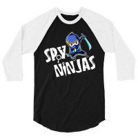 Spy Gaming Ninjas Gamer Funny 3/4 Sleeve Shirt | Artistshot