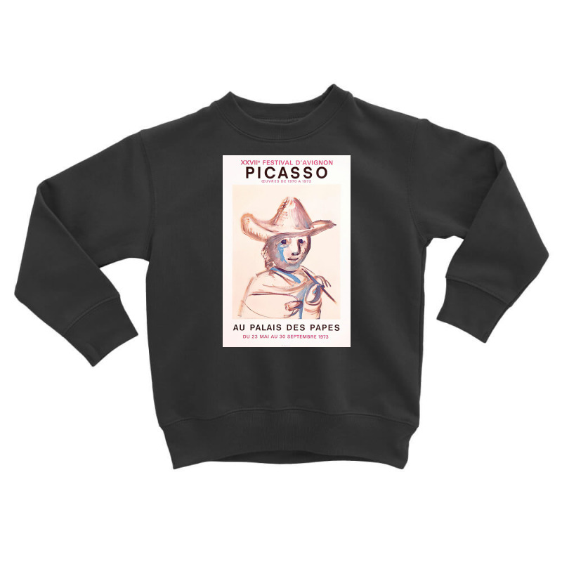 Festival Davignon Palais Des Papes Pablo Picasso Toddler Sweatshirt | Artistshot