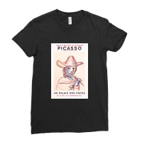 Festival Davignon Palais Des Papes Pablo Picasso Ladies Fitted T-shirt | Artistshot