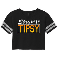 Stay Tipsy Funny Bartender Mixologist Bartending Barman T Shirt Scorecard Crop Tee | Artistshot