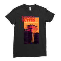 Sierra Buttes Fire Lookout Hike   California T Shirt Ladies Fitted T-shirt | Artistshot