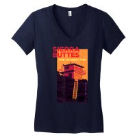 Sierra Buttes Fire Lookout Hike   California T Shirt Women's V-neck T-shirt | Artistshot