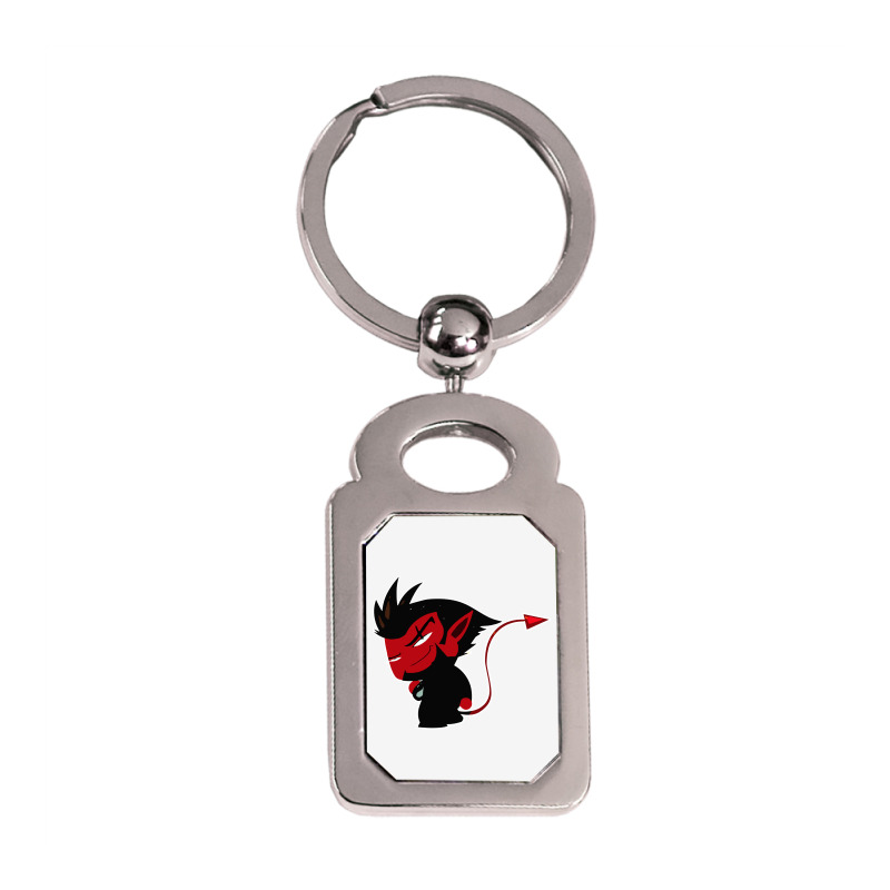 Anime Silver Rectangle Keychain | Artistshot