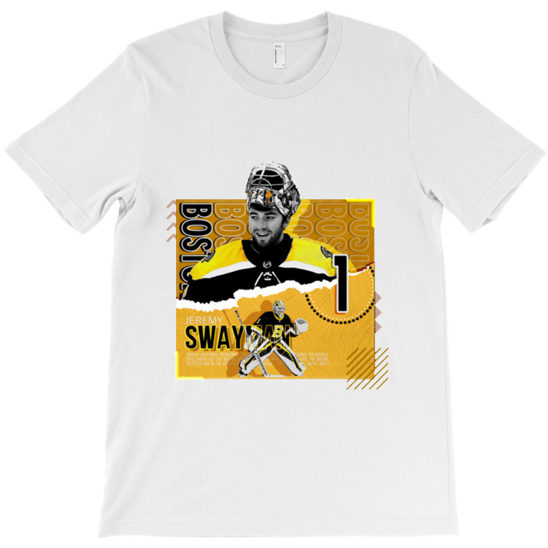 Jeremy Swayman Hockey T-Shirt by liburdowu | Artistshot