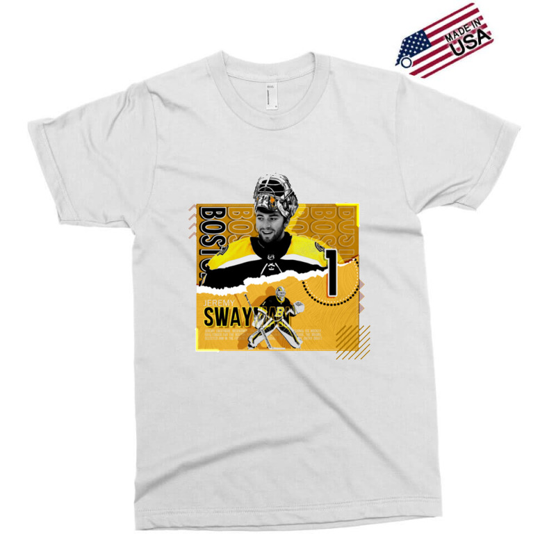 Jeremy Swayman Hockey Exclusive T-shirt by liburdowu | Artistshot