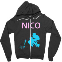 Nico Zipper Hoodie | Artistshot