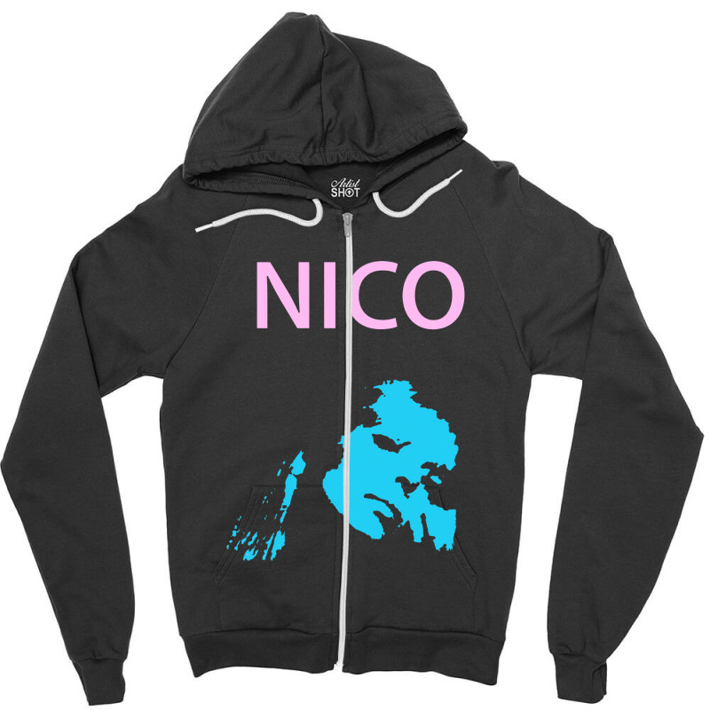 Nico Zipper Hoodie by liburdowu | Artistshot