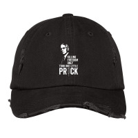 Killing Freedom Only Took One Little Prick Vintage Cap | Artistshot