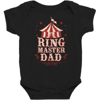 Mens Ringmaster Dad Shirt   Circus Dad Shirt   Ringmaster T Shirt Baby Bodysuit | Artistshot