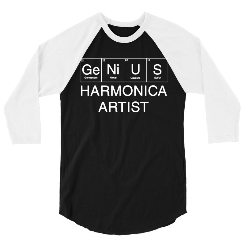 Genius Harmonia Artist 3/4 Sleeve Shirt | Artistshot