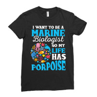 Marine Biology Shirt Future Marine Biologist Gift Saying T Shirt Ladies Fitted T-shirt | Artistshot