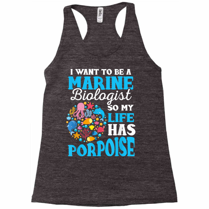 Marine Biology Shirt Future Marine Biologist Gift Saying T Shirt Racerback Tank by farronpoppo | Artistshot