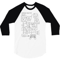 Modular Synthesizer For Electronic Musician T Shirt 3/4 Sleeve Shirt | Artistshot