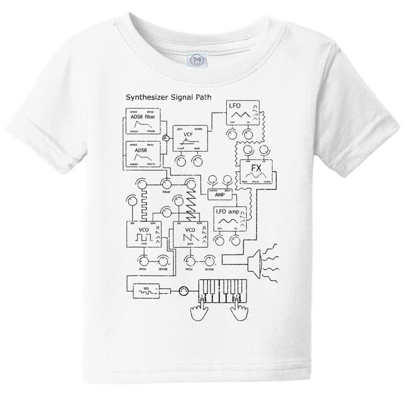 Modular Synthesizer For Electronic Musician T Shirt Baby Tee | Artistshot