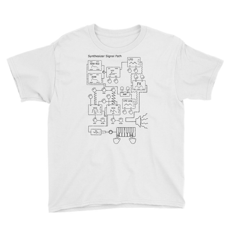 Modular Synthesizer For Electronic Musician T Shirt Youth Tee | Artistshot