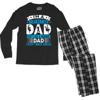 Breakdancer Dad Gifts T  Shirt I'm A Breakdancer Dad Break Dancing Hip Men's Long Sleeve Pajama Set | Artistshot