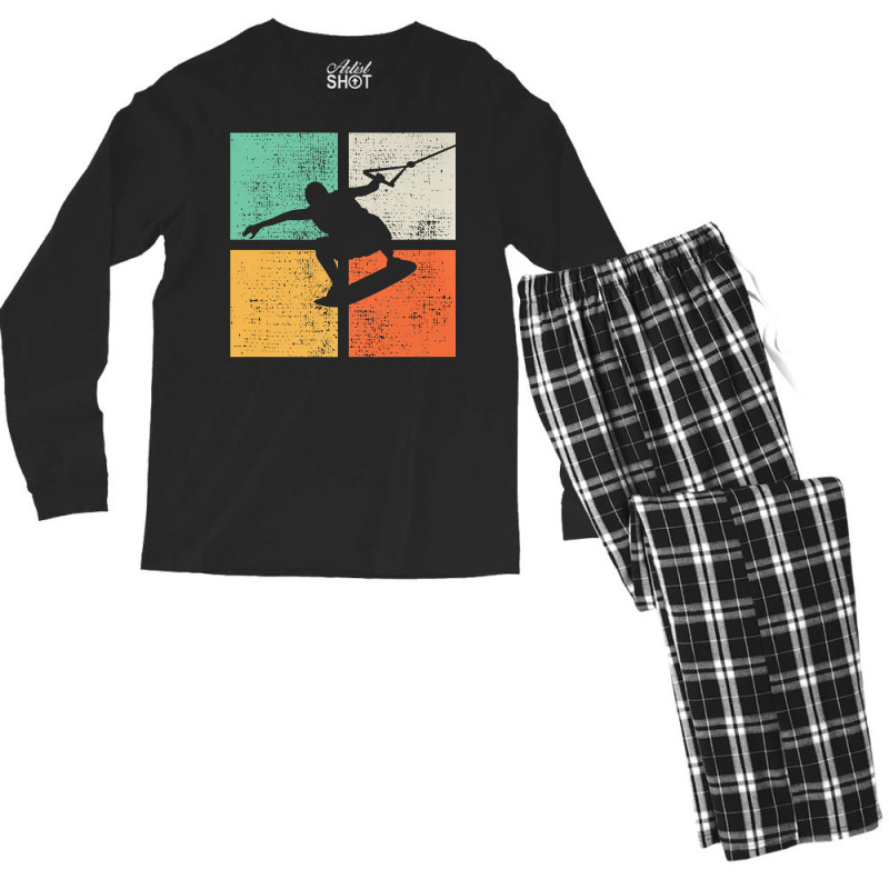 Wakeboarding Wakeboard Wakeboarder Gift Premium T Shirt Men's Long Sleeve Pajama Set | Artistshot