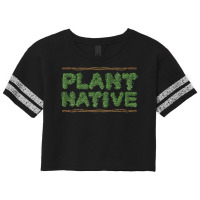 Plant Native Fun Gardening Permaculture Ecology T Shirt Scorecard Crop Tee | Artistshot