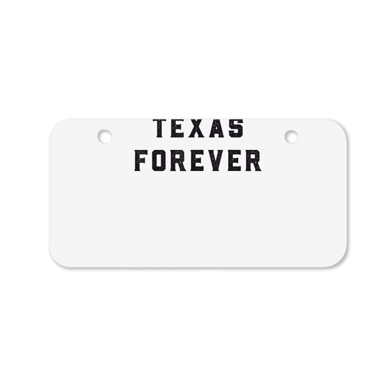 Texas Forever Shirt  Distressed Bold Design Bicycle License Plate | Artistshot