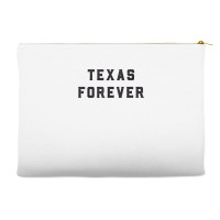 Texas Forever Shirt  Distressed Bold Design Accessory Pouches | Artistshot