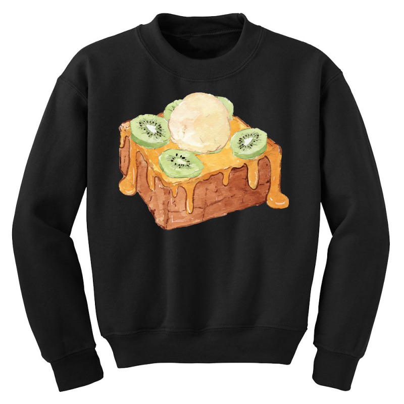 Brick Toast Bread Lover T  Shirt Honey Bread Brick Toast Topped With K Youth Sweatshirt by salesmanhuh | Artistshot