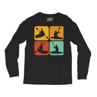 Canoe T Shirt Retro Canoeing I Kayak I Kayaking I Paddle I Canoe T Shi Long Sleeve Shirts | Artistshot