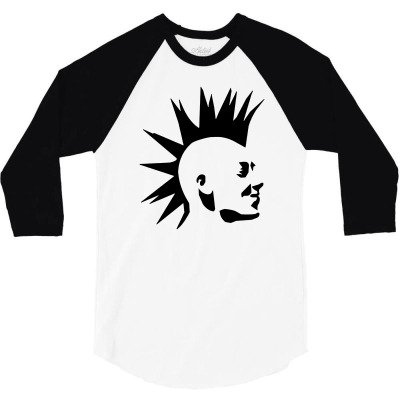 Punk 3/4 Sleeve Shirt Designed By Donart