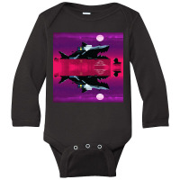 Dangerous Waters Long Sleeve Baby Bodysuit | Artistshot