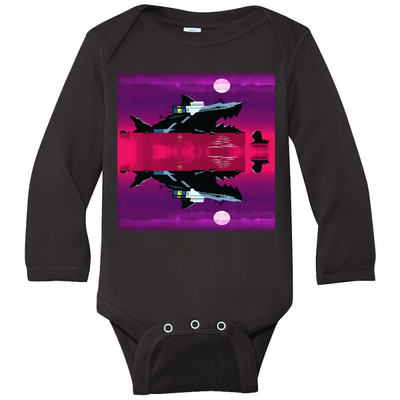 Dangerous Waters Long Sleeve Baby Bodysuit | Artistshot