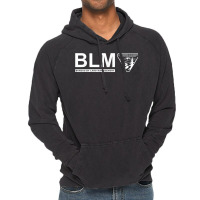 The Original Blm    Bureau Of Land Management (white) T Shirt Vintage Hoodie | Artistshot