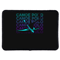 Canoe Polo T  Shirt Canoe Polo Canoeing Canoeist Retro Gift T  Shirt Rectangle Patch | Artistshot