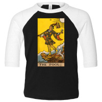 The Fool Tarot Card Major Arcana Card Zero 0 T Shirt Toddler 3/4 Sleeve Tee | Artistshot